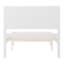 Base de lit plateforme en bois Aurey avec tête et pied de lit à chevrons - Lattes Foundatidon-2129363593-2129363594