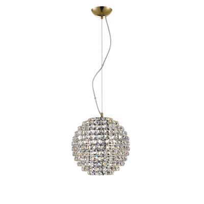 4 - Light Crystal Chandelier