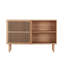 Modern Sideboard With 4 Cabinet, Storage Cabinet, TV Stand , Anti-Topple Design, And Large Countertop