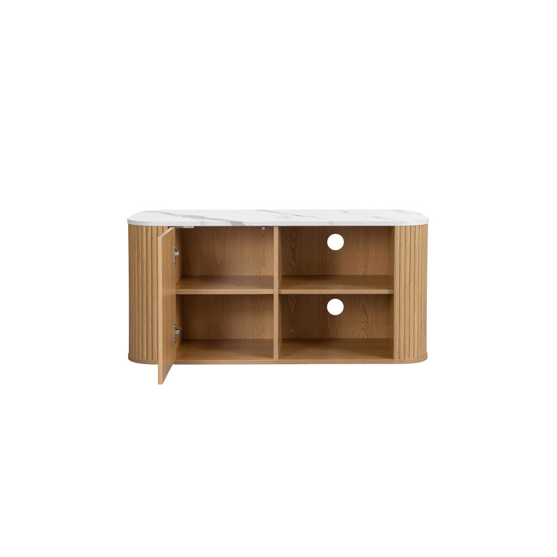 RUSSO SMALL TV UNIT, Oak Wood