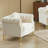 Velvet Chesterfield sofa with round pillows-1871219926