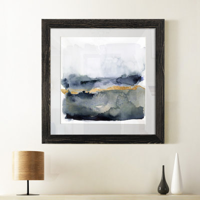 " Golden Indigo II " Painting Print