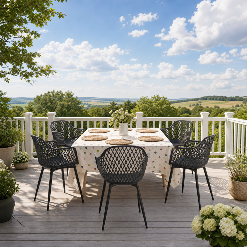 Patio Dining Armchair (Set of 6)