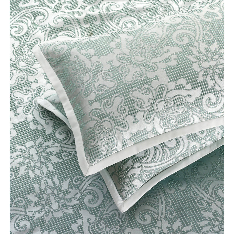 California King Sage Microfiber 9-Piece Comforter Set