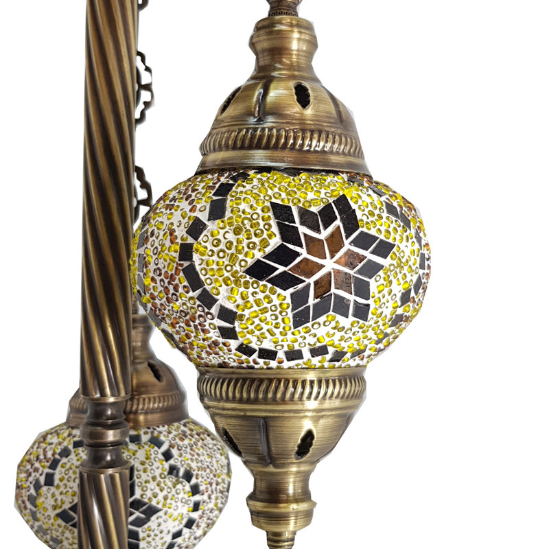 Bonanno 100cm Bronzed Novelty Floor Lamp