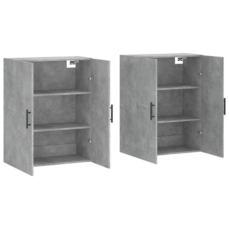 Melf Bathroom Cabinet, Concrete Grey