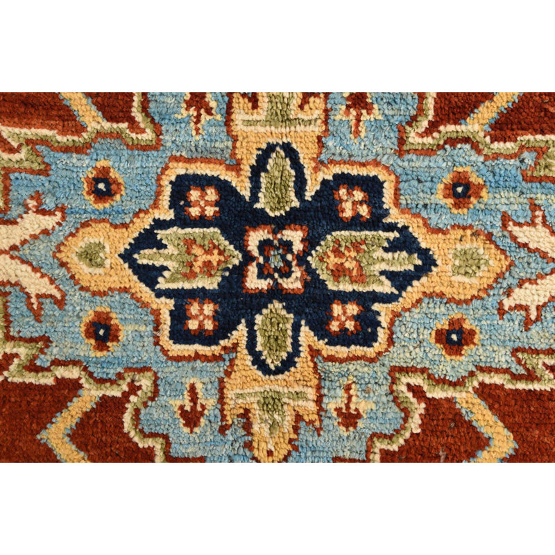 Iniguez Rust Red Rug