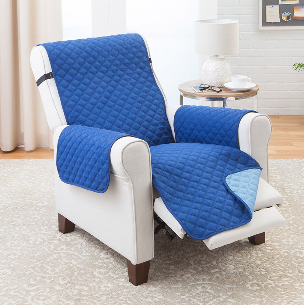 Turquoize Housse De Canapé Inclinable 100 % Imperméable à 2 Places – Housse De Protection Imperméable Pour Chiens Et Animaux Domestiques Avec Envers