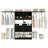 80"-120"W Closet System With Doors And Drawers-1065967345