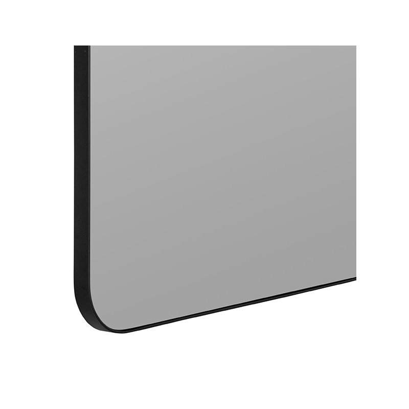 Frida Rectangle Mirror, Black