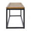 BANC EN BOIS ET MÉTAL JECO INDUSTRIAL