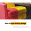 Banc rembourré en similicuir Burger Place