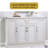 White Aluminium alloy Shoe Storage