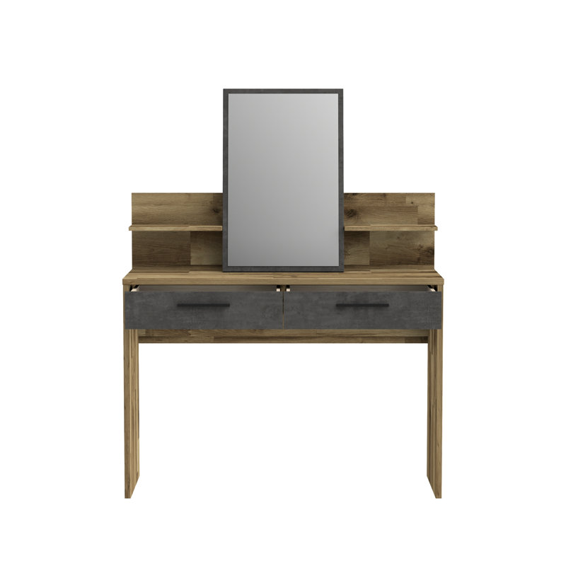 Huguley Dressing Table with Mirror