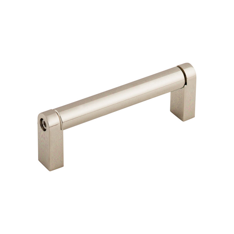 Pennington 8 13/16" Center to Center Bar Pull, Polished Nickel, 3 3/4" Center to Center