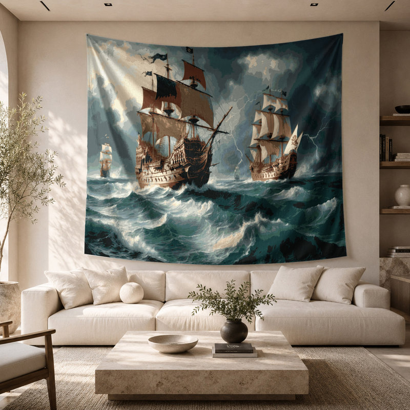 Tapisserie murale Transition, 68 po x 80 po