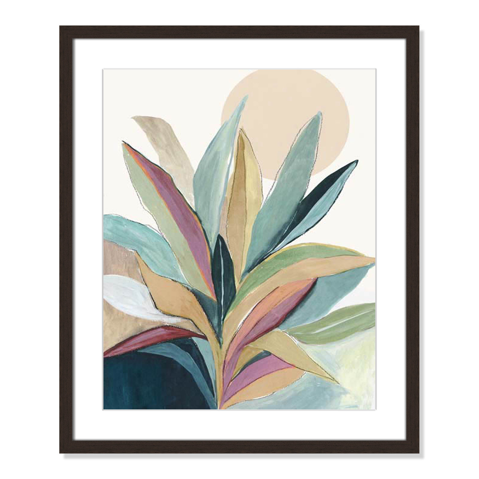 Yes, 25.5" H x 21.5" W x 1.25" D, Walnut Single Picture Frame
