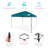 118'' W x 118'' D Steel Pop-Up Canopy-111243560