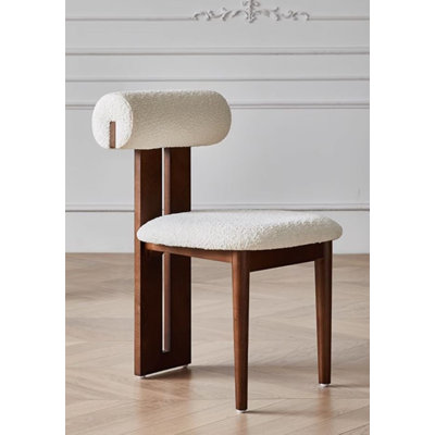 Chaise de salle à manger rembourrée en polyester Robertson