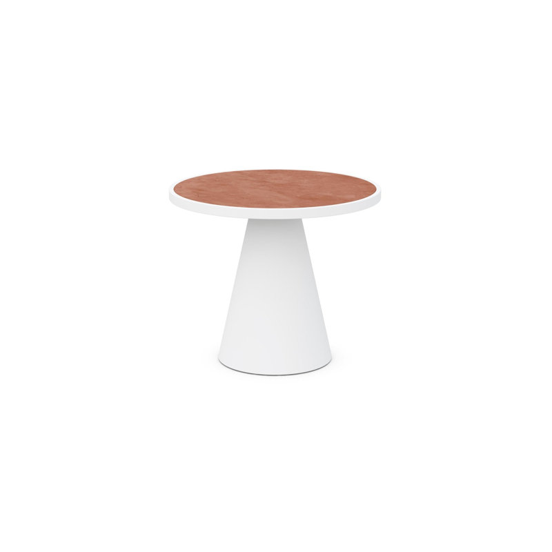 Leon Dining Table Dekton Top, White, Micron