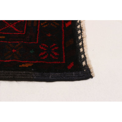 Teimani Red Rug 3'9" x 6'6"
