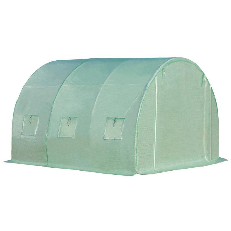 Greenhouse, 9.8' W x 9.8' D, Light Green