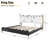 Zechariah PU Leather Upholstered Platform Bed-166299590-166299588