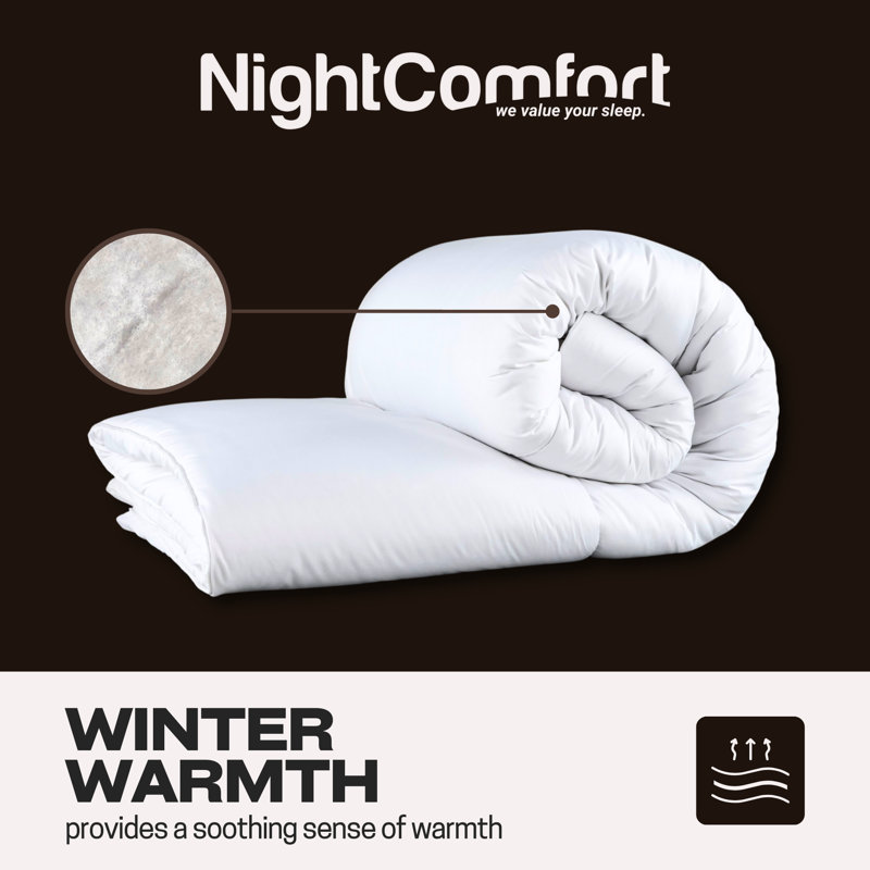 Night Comforter Exclusive Collection Winter Warm 13.5 Tog Duvet, Double