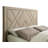 Addington Upholstered Linen Blend Panel Headboard-1568289094