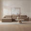 Canapé modulaire Nora Gerardi taupe-383441728