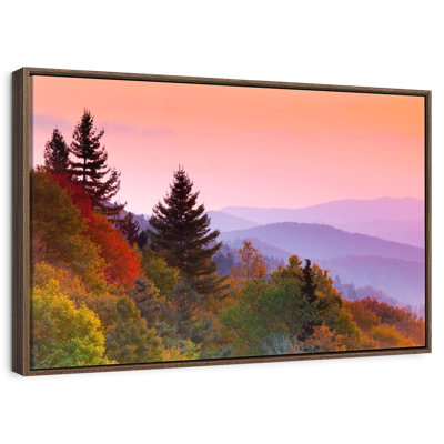 Automne lever de soleil