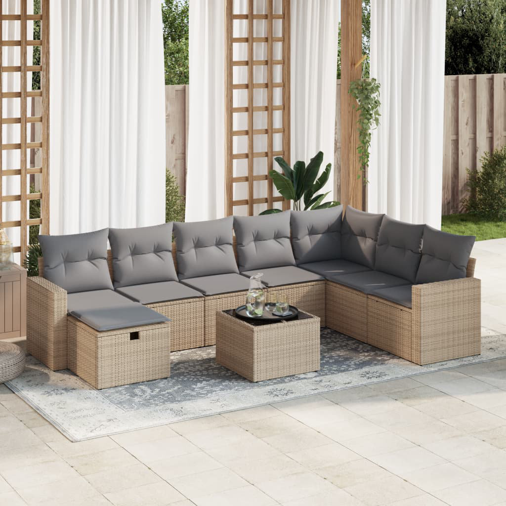 Gartensofa Mork mit Kissen