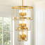 12 - Light Dimmable Tiered Chandelier-107485034