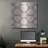 " Pink And Gray Pattern 4 " by Stellar Design Studio