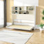 Lit escamotable horizontal avec rangement Mordern