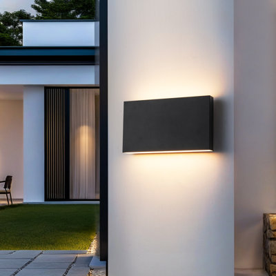 Dimmable Rectangle Led Outdoor Wall Light