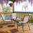 Outdoor Chairs Set Of 4,Stackable Chairs-279865868