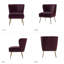 Fauteuil d'appoint Leona-1846922117
