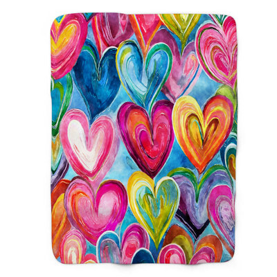 Candy Love Confetti Throw Blanket