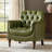 Annja 32" W Tufted Genuine Leather Armchair-121845630