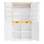 Grand garde-manger autoportant, grande armoire de rangement avec 2 tiroirs, armoire d'appoint-465995602
