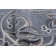 Majoros Floral Area Rug in Gray