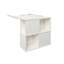 Elsass European Single (90 X 200 Cm) Mid Sleepers with Storage Included with Desk Included