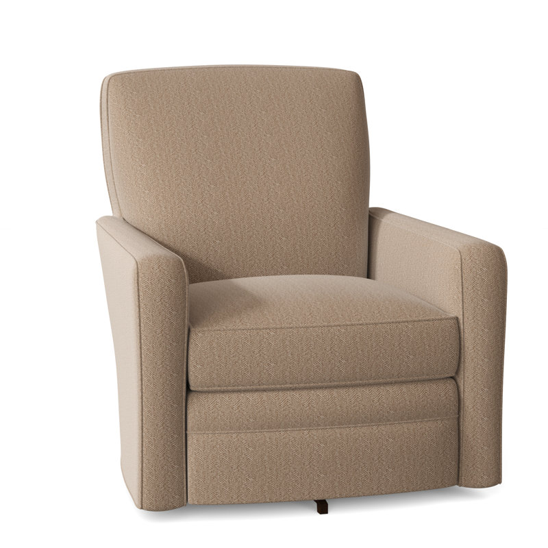 Fauteuil pivotant de 32 po Idana, Chenille performance sable 10 Beantown, Non