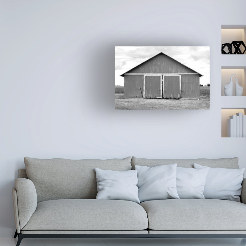 Art sur toile noir Kent, H 12 po x l 19 po