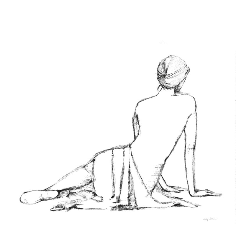 «Nurse Inspiration I» par Avery Tillmon - impression sur toile tendue, H 36 po x l 36 po, Cadre simple érable érable, Non