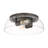 Iftimie 14" Flush Mount with Clear Glass-873201857
