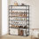 8 Tier Freestanding Stackable Shoe Shelf, Large Capacity Shoe Storage for Entryway Closet