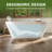 63 x 30" Freestanding Acrylic Bathtub
