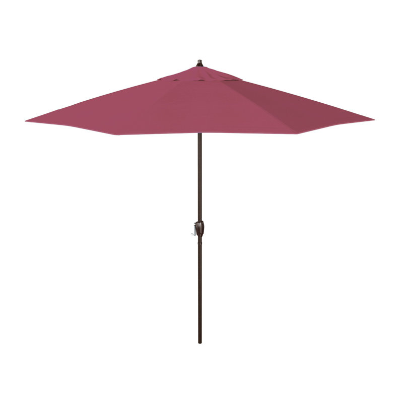 Parasol de marché 9 pi Jelks, Rose millennial